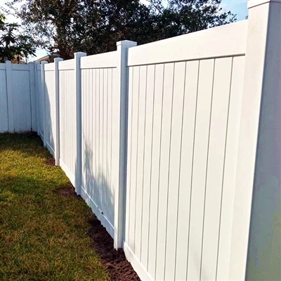 What are the main advantages of using a customized PVC fence on a farm?
